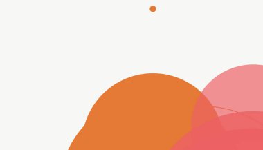 Asgari daireler soyut arkaplan deseni tespit etti