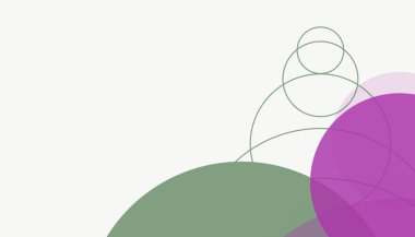 Asgari daireler soyut arkaplan deseni tespit etti