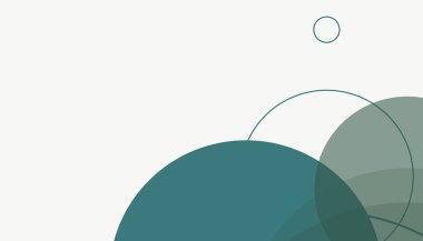 Asgari daireler soyut arkaplan deseni tespit etti