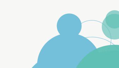 Asgari daireler soyut arkaplan deseni tespit etti