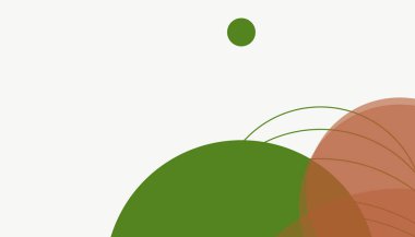 Asgari daireler soyut arkaplan deseni tespit etti