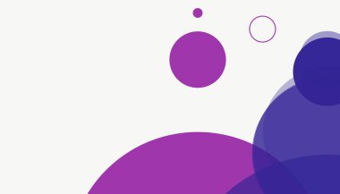 Asgari daireler soyut arkaplan deseni tespit etti