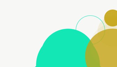 Asgari daireler soyut arkaplan deseni tespit etti