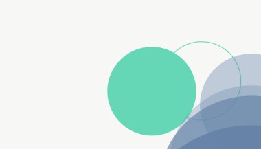 Asgari daireler soyut arkaplan deseni tespit etti