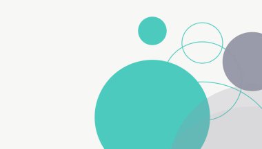 Asgari daireler soyut arkaplan deseni tespit etti