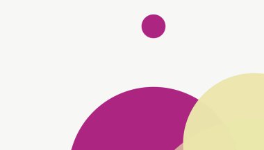 Asgari daireler soyut arkaplan deseni tespit etti