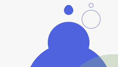 Asgari daireler soyut arkaplan deseni tespit etti