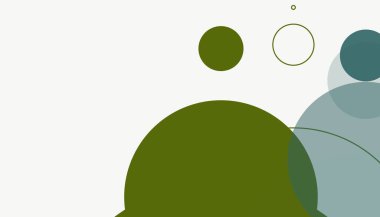 Asgari daireler soyut arkaplan deseni tespit etti