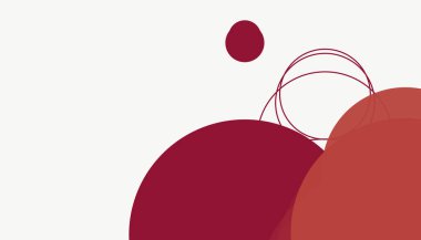 Asgari daireler soyut arkaplan deseni tespit etti