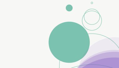 Asgari daireler soyut arkaplan deseni tespit etti