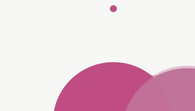 Asgari daireler soyut arkaplan deseni tespit etti