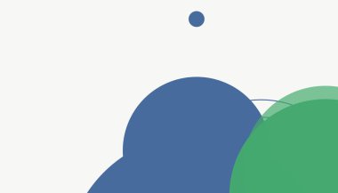 Asgari daireler soyut arkaplan deseni tespit etti