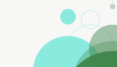 Asgari daireler soyut arkaplan deseni tespit etti