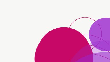 Asgari daireler soyut arkaplan deseni tespit etti