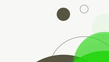 Asgari daireler soyut arkaplan deseni tespit etti