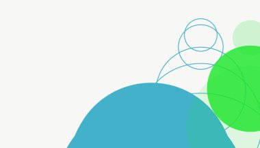 Asgari daireler soyut arkaplan deseni tespit etti