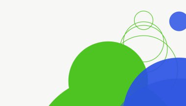 Asgari daireler soyut arkaplan deseni tespit etti