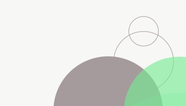 Asgari daireler soyut arkaplan deseni tespit etti