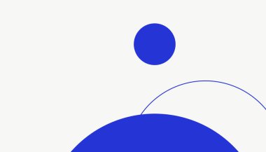 Asgari daireler soyut arkaplan deseni tespit etti