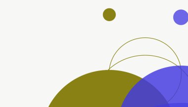 Asgari daireler soyut arkaplan deseni tespit etti