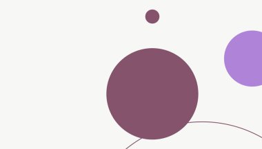 Asgari daireler soyut arkaplan deseni tespit etti