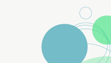 Asgari daireler soyut arkaplan deseni tespit etti