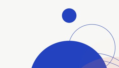 Asgari daireler soyut arkaplan deseni tespit etti