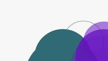 Asgari daireler soyut arkaplan deseni tespit etti