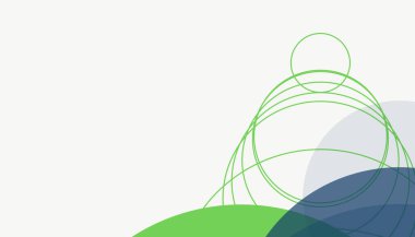 Asgari daireler soyut arkaplan deseni tespit etti