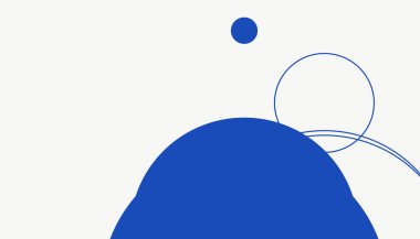 Asgari daireler soyut arkaplan deseni tespit etti