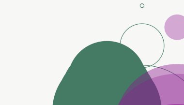 Asgari daireler soyut arkaplan deseni tespit etti