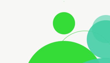 Asgari daireler soyut arkaplan deseni tespit etti