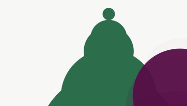 Asgari daireler soyut arkaplan deseni tespit etti