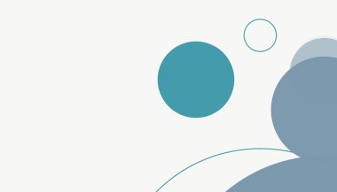 Asgari daireler soyut arkaplan deseni tespit etti