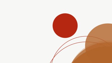 Asgari daireler soyut arkaplan deseni tespit etti