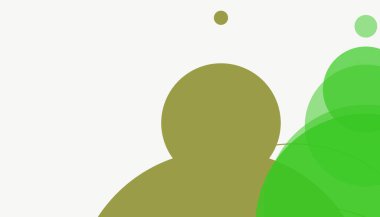 Asgari daireler soyut arkaplan deseni tespit etti