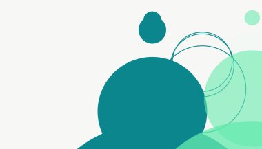 Asgari daireler soyut arkaplan deseni tespit etti