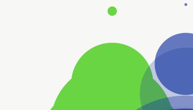 Asgari daireler soyut arkaplan deseni tespit etti