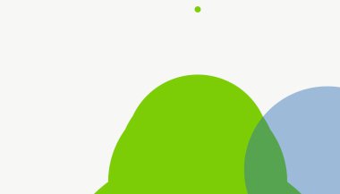 Asgari daireler soyut arkaplan deseni tespit etti