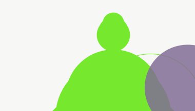 Asgari daireler soyut arkaplan deseni tespit etti