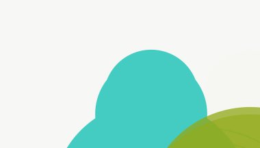 Asgari daireler soyut arkaplan deseni tespit etti