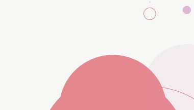 Asgari daireler soyut arkaplan deseni tespit etti