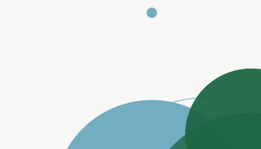 Asgari daireler soyut arkaplan deseni tespit etti