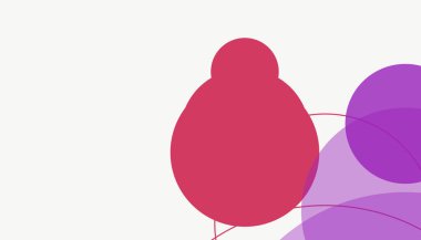 Asgari daireler soyut arkaplan deseni tespit etti