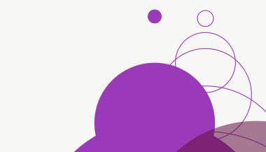 Asgari daireler soyut arkaplan deseni tespit etti