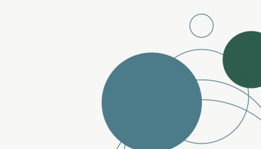 Asgari daireler soyut arkaplan deseni tespit etti