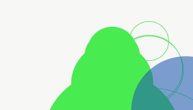 Asgari daireler soyut arkaplan deseni tespit etti