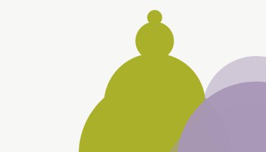 Asgari daireler soyut arkaplan deseni tespit etti