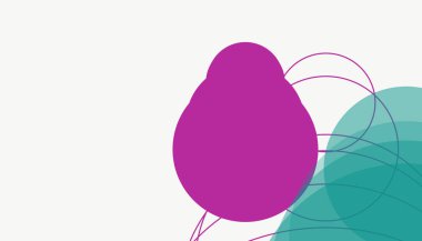 Asgari daireler soyut arkaplan deseni tespit etti