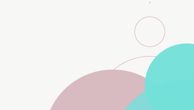 Asgari daireler soyut arkaplan deseni tespit etti